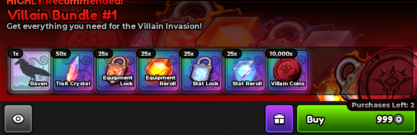 Villain Bundle #1