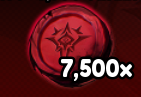 7500 Villain Coins